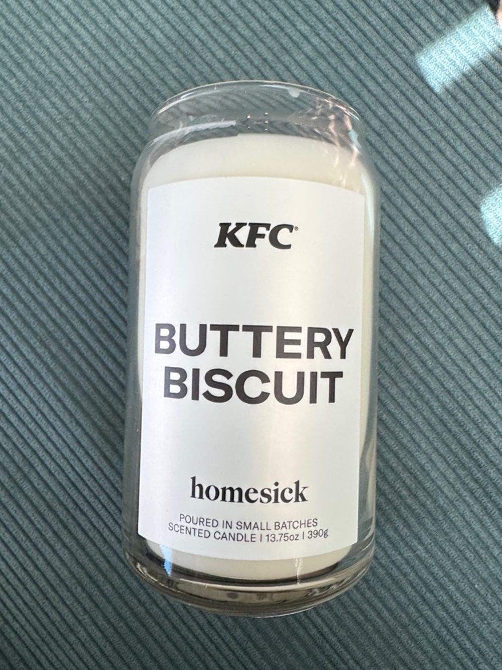 KFC Buttery Biscuit Scented Candle by homesick - White